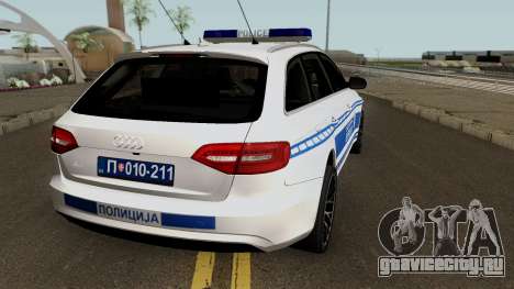 Audi A4 Avant Serbian Police для GTA San Andreas