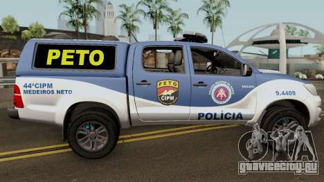 Toyota Hilux 2015 PETO CIPM PMBA для GTA San Andreas