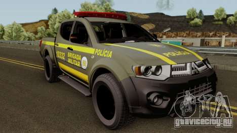 Mitsubishi L200 Brazilian Police (CHOQUE) для GTA San Andreas