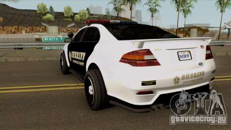 Ford Taurus Sheriff (Interceptor style) 2012 для GTA San Andreas