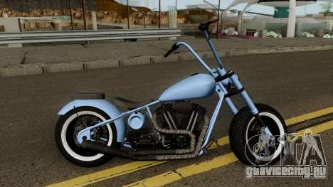 Western Motorcycle Zombie Chopper Con Pain GTA V для GTA San Andreas