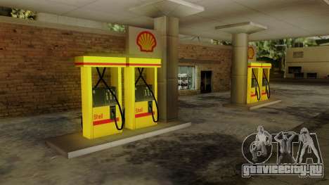 Shell Gas Stations v1.6 для GTA San Andreas