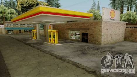 Shell Gas Stations v1.6 для GTA San Andreas
