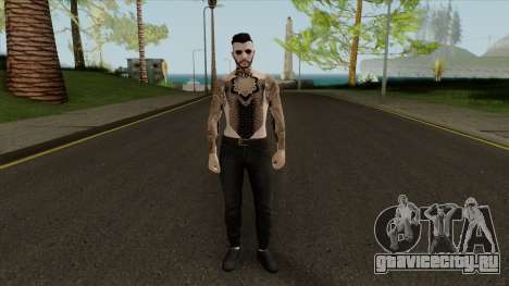 Male GTA Online Halloween Skin 1 для GTA San Andreas