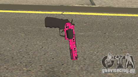 GTA Online Heavy Revolver Mk.2 Pink Skull для GTA San Andreas