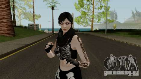 Female GTA Online Halloween Skin 2 для GTA San Andreas