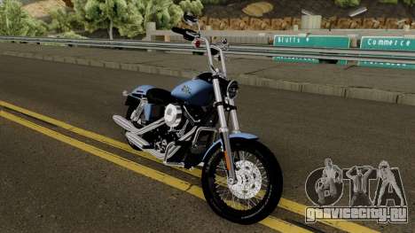 Harley-Davidson FXDB - Dyna Street Bob 2017 для GTA San Andreas
