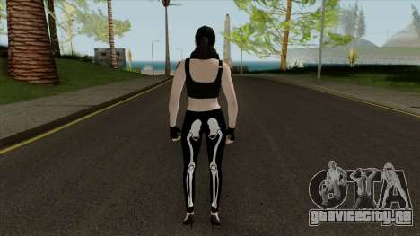 Female GTA Online Halloween Skin 2 для GTA San Andreas