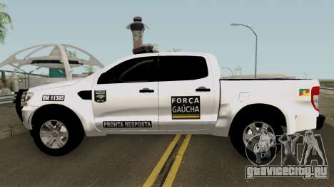 Ford Ranger Brazilian Police (Forca Gaucha) для GTA San Andreas