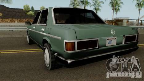 Admiral (Mercedes-Benz 280E Style) Low Poly для GTA San Andreas