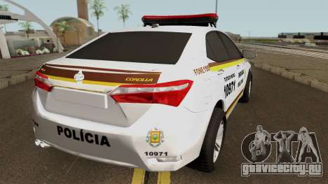 Toyota Corolla Brazilian Police (Patamo) для GTA San Andreas