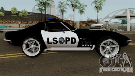 Chevrolet Corvette C3 Stingray Police LSPD для GTA San Andreas