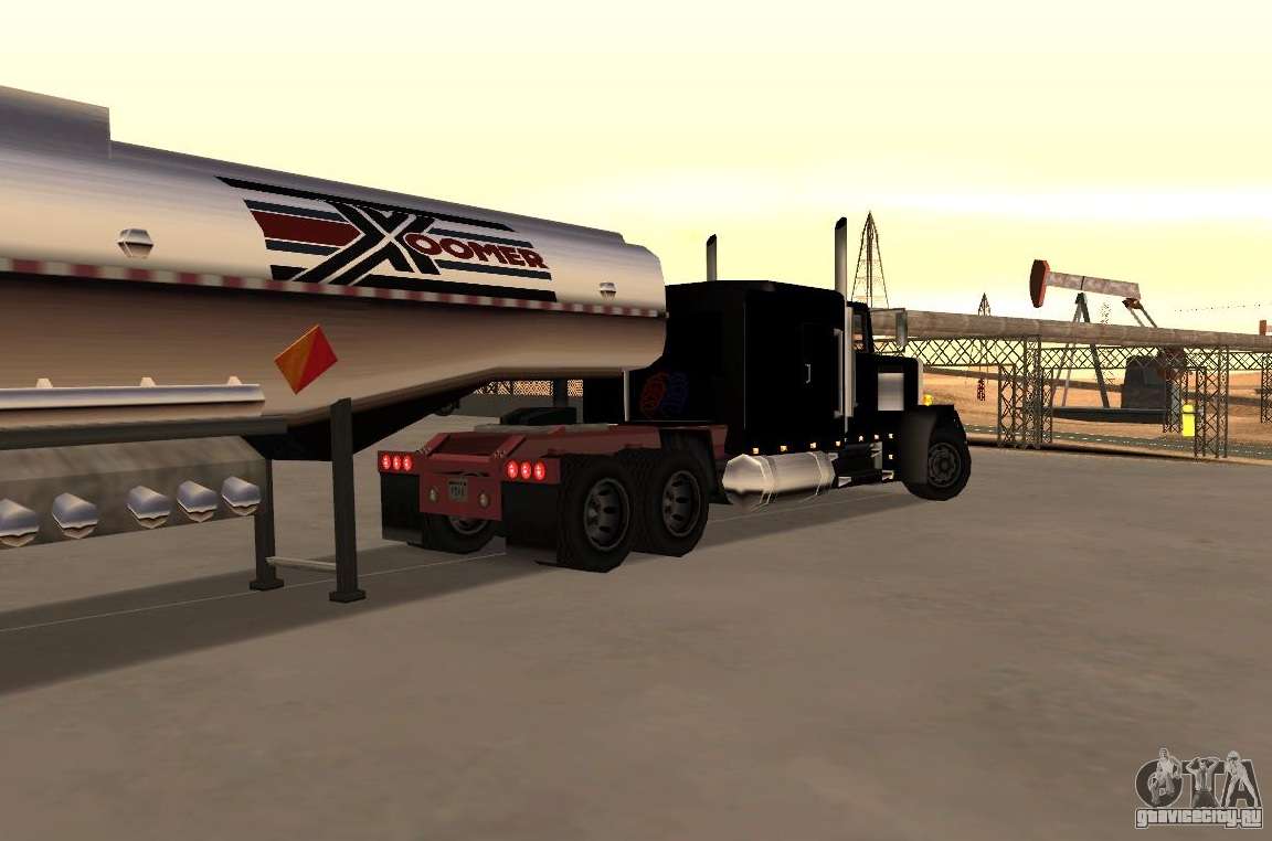 Realistic Petro Tanker для GTA San Andreas. 