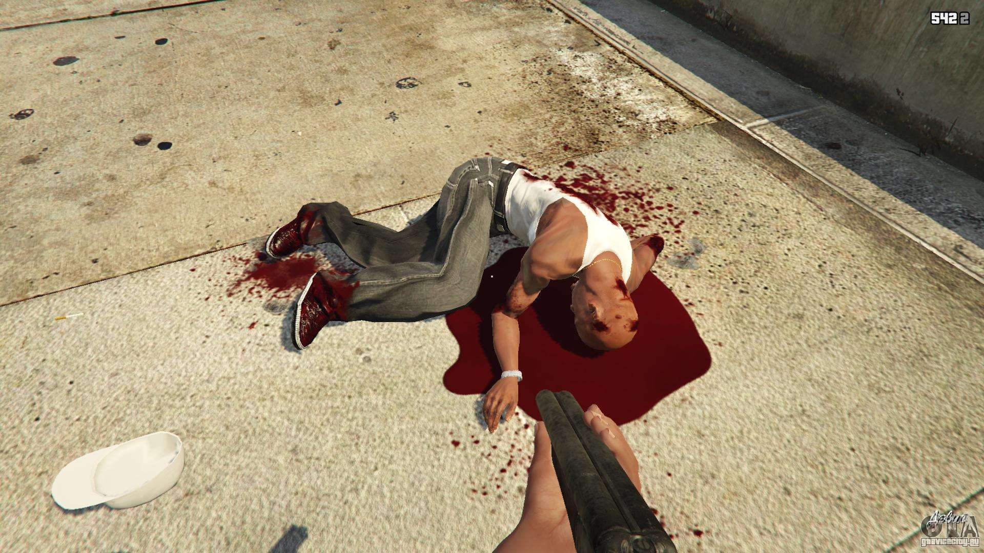 Blood and gore for gta 5 фото 77
