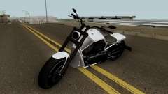 Western Motorcycle Nightblade GTA V HQ для GTA San Andreas