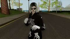 Female GTA Online Halloween Skin 1 для GTA San Andreas