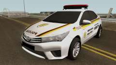 Toyota Corolla Brazilian Police (Patamo) для GTA San Andreas