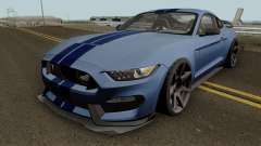 Ford Mustang Shelby GT350R 2016 HQ для GTA San Andreas