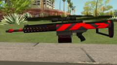New Sniper Rifle (Red) для GTA San Andreas