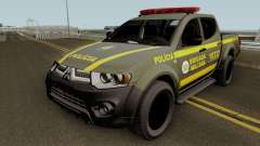 Mitsubishi L200 Brazilian Police (CHOQUE) для GTA San Andreas