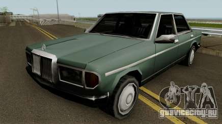 Admiral (Mercedes-Benz 280E Style) Low Poly для GTA San Andreas