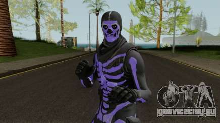 Purple Skull Trooper Style Fortnite для GTA San Andreas