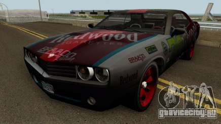 Dodge Challenger SRT Redwood (Gauntlet) 2012 для GTA San Andreas