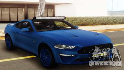 Ford Mustang GT 2018 Blue для GTA San Andreas