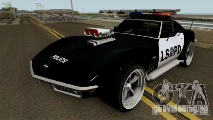 Chevrolet Corvette C3 Stingray Police LSPD V2 для GTA San Andreas