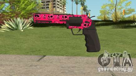 GTA Online Heavy Revolver Mk.2 Pink Skull для GTA San Andreas