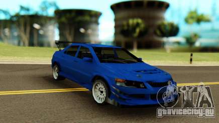 Mitsubishi Evolution 9 Blue для GTA San Andreas