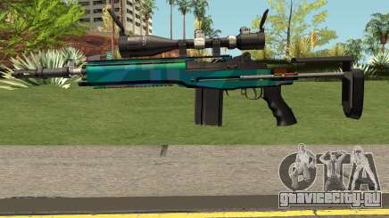 Rainbow Sniper Rifle для GTA San Andreas
