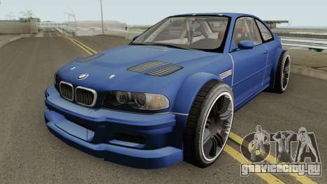 BMW M3 E46 GTR Most Wanted (2012 Style) V1 2001 для GTA San Andreas