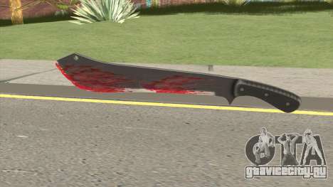 GTA Online Bloody Machete для GTA San Andreas