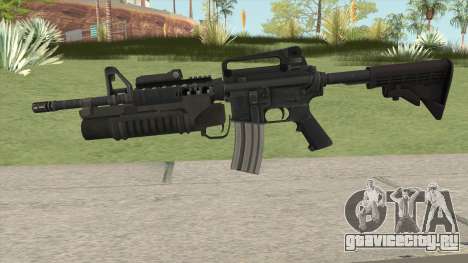 M4 With M203 для GTA San Andreas