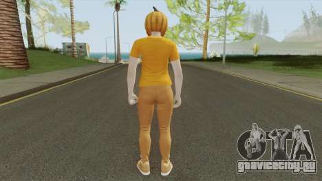 GTA ONLINE Halloween Skin Female для GTA San Andreas