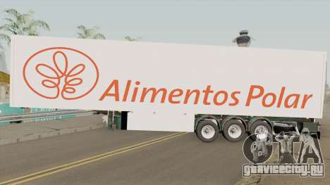 Remolque Alimentos Polar для GTA San Andreas