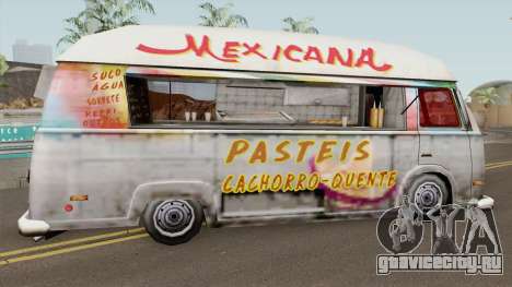 Hotdog Van Lanche Mexicana для GTA San Andreas