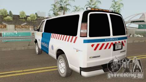 Chevrolet Express Hungarian Police Rendorseg для GTA San Andreas