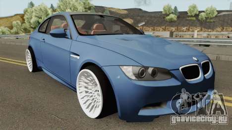 BMW M3 E92 HQ для GTA San Andreas
