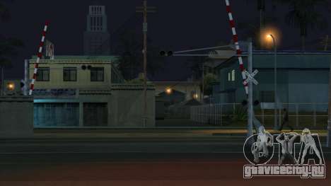 Недостающие шлагбаумы в Лос-Сантосе для GTA San Andreas
