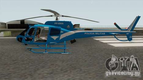 Helicoptero Fenix 02 do GAM PMERJ для GTA San Andreas
