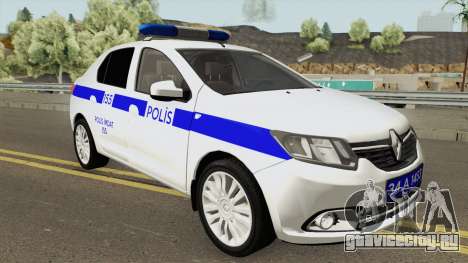 Renault Logan Turk Polis Arabası для GTA San Andreas