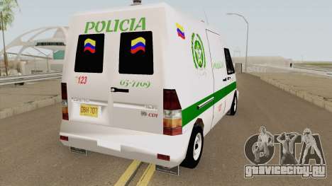 Mercedes Benz Sprinter Policia для GTA San Andreas