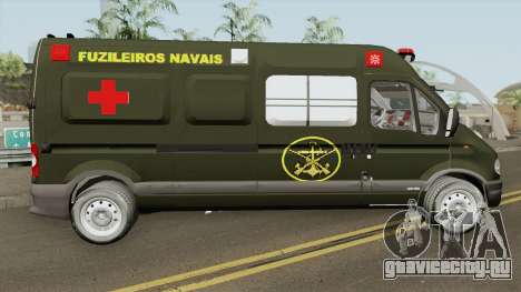Renault Master Ambulance Dos Fuzileiros Navais для GTA San Andreas