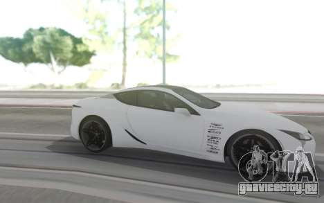 Lexus LC500 Stance для GTA San Andreas