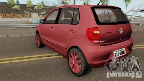 Volkswagen Fox 4P 1.0 2014 для GTA San Andreas