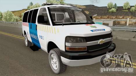 Chevrolet Express Hungarian Police Rendorseg для GTA San Andreas