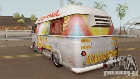 Hotdog Van Lanche Mexicana для GTA San Andreas