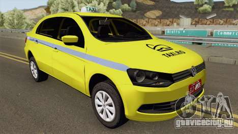 Volkswagen Voyage G6 Taxi RJ Laranjeiras для GTA San Andreas